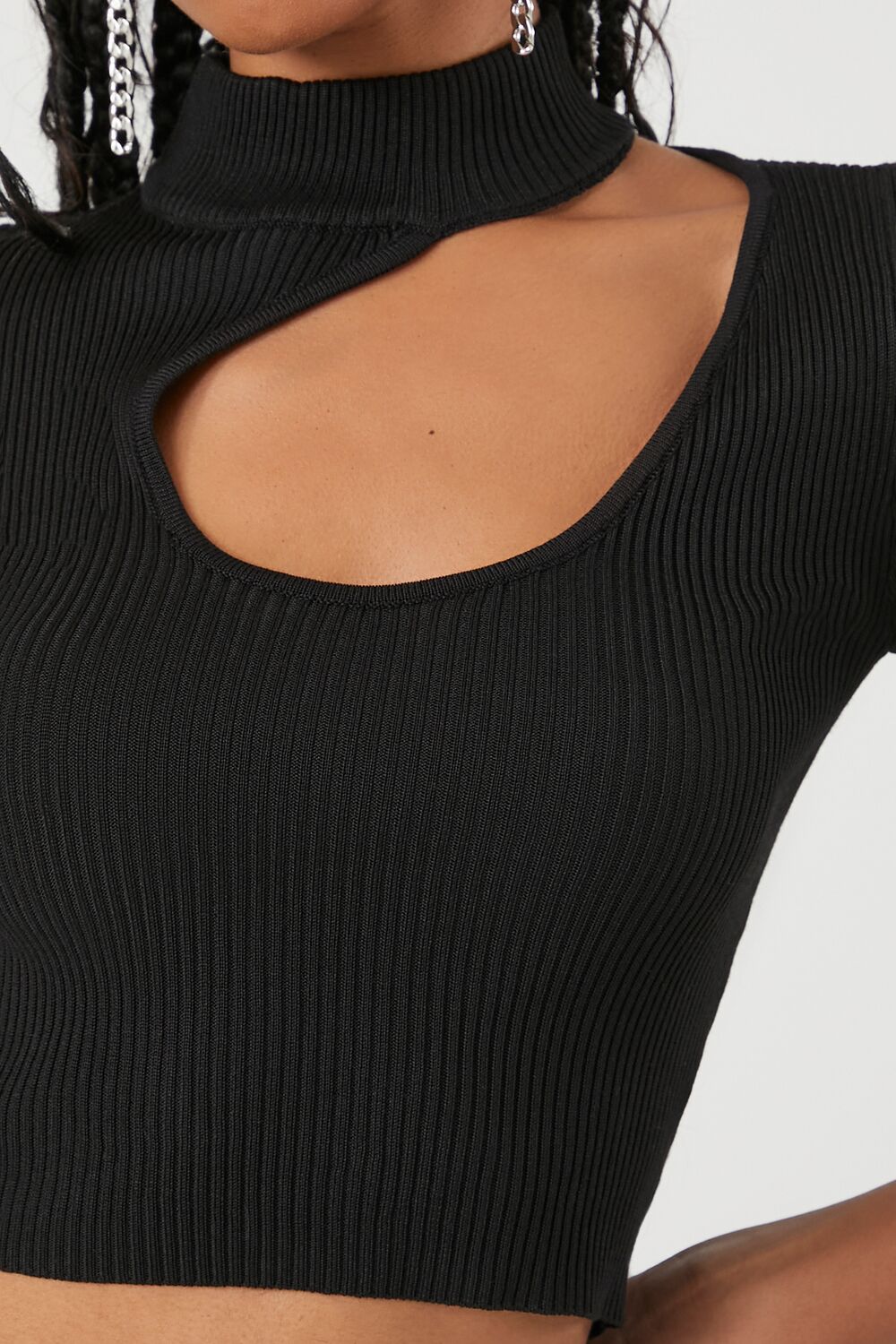 Sweater-Knit Cutout Crop Top | Forever 21 Women