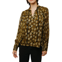 Rosalie Shirred Effect Cuff Sleeve Top | Forever 21 Women