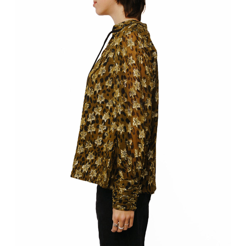 Rosalie Shirred Effect Cuff Sleeve Top | Forever 21 Women