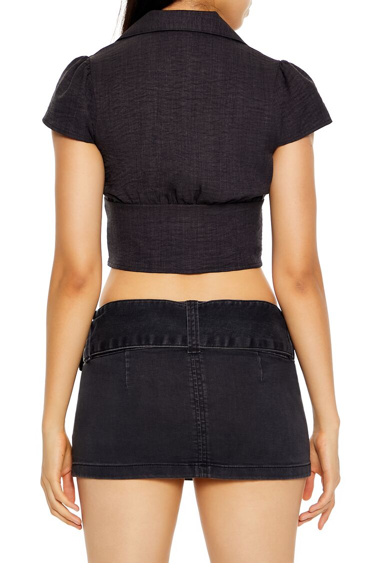Chiffon Bustier Crop Top | Forever 21 Women