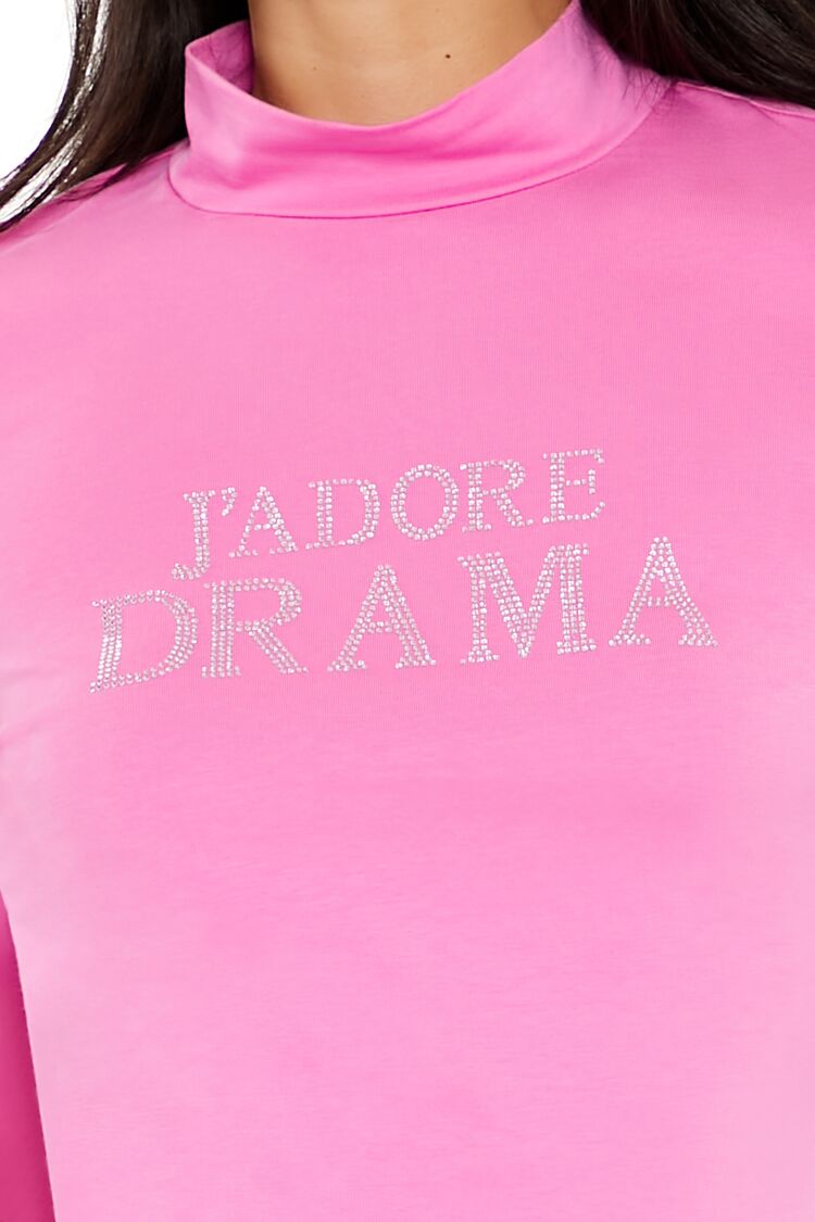 Rhinestone Jadore Drama Top | Forever 21 Women