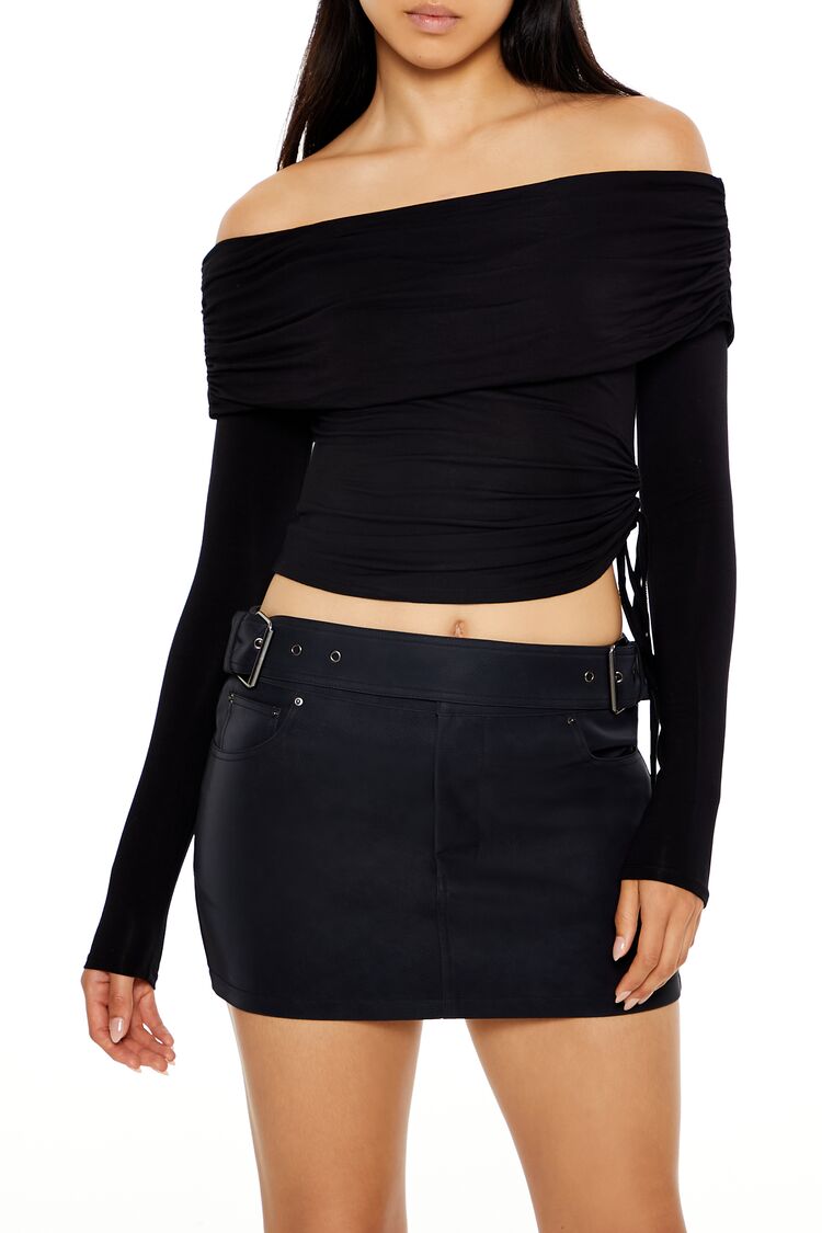 Off-the-Shoulder Crop Top | Forever 21 Women