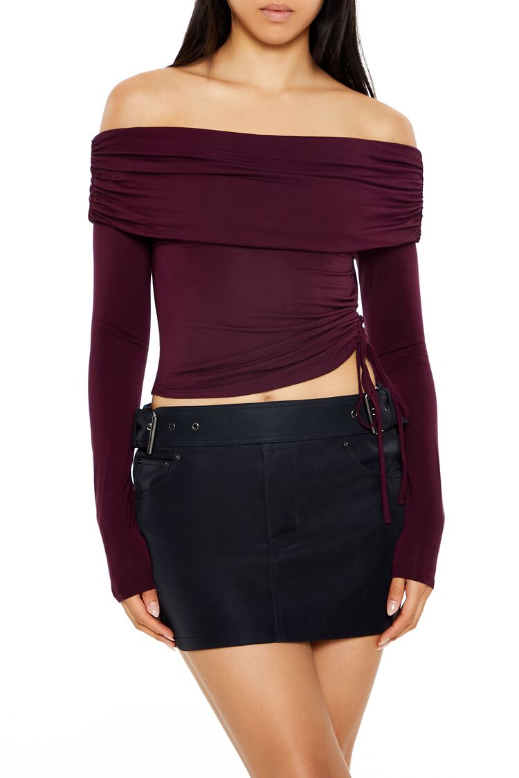 Off-the-Shoulder Crop Top | Forever 21 Women