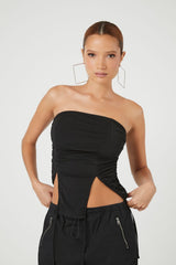 Ruched Drawstring Tube Top | Forever 21 Women