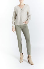 Button Neck Henley by Oat New York | Forever 21 Women