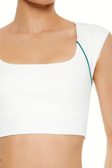 Active Piped-Trim Crop Top | Forever 21 Women