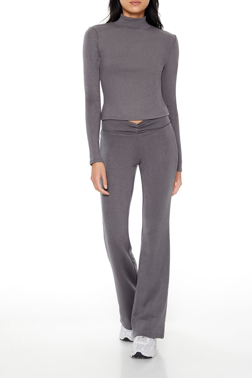 Cropped Mock Neck Top | Forever 21 Women