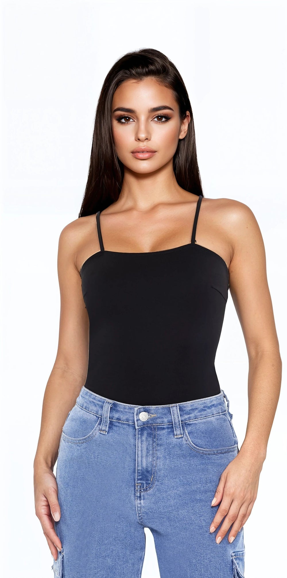 Ponte Knit Cami Bodysuit | Forever 21 Women