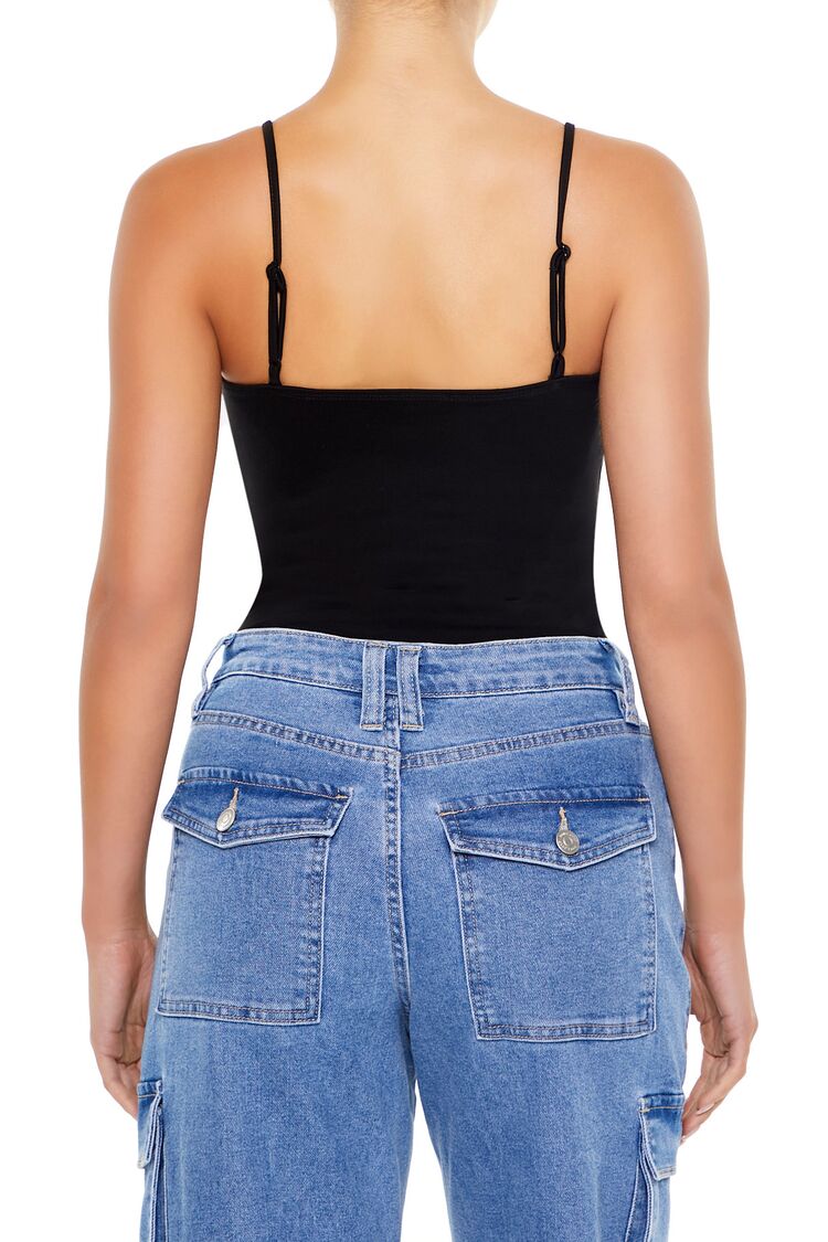 Ponte Knit Cami Bodysuit | Forever 21 Women