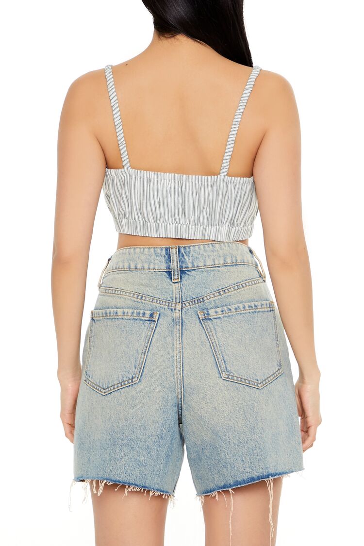 Pinstriped Cropped Cami | Forever 21 Women