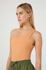 Sculpt Shape One-Shoulder Bodysuit | Forever 21 Women