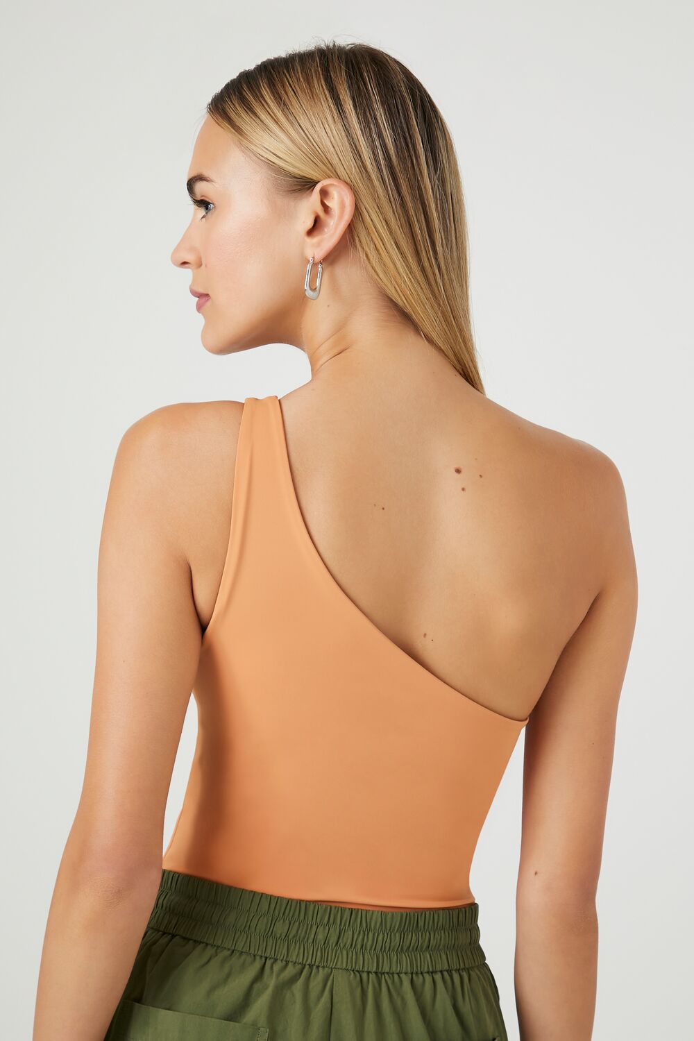 Sculpt Shape One-Shoulder Bodysuit | Forever 21 Women