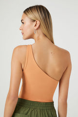 Sculpt Shape One-Shoulder Bodysuit | Forever 21 Women