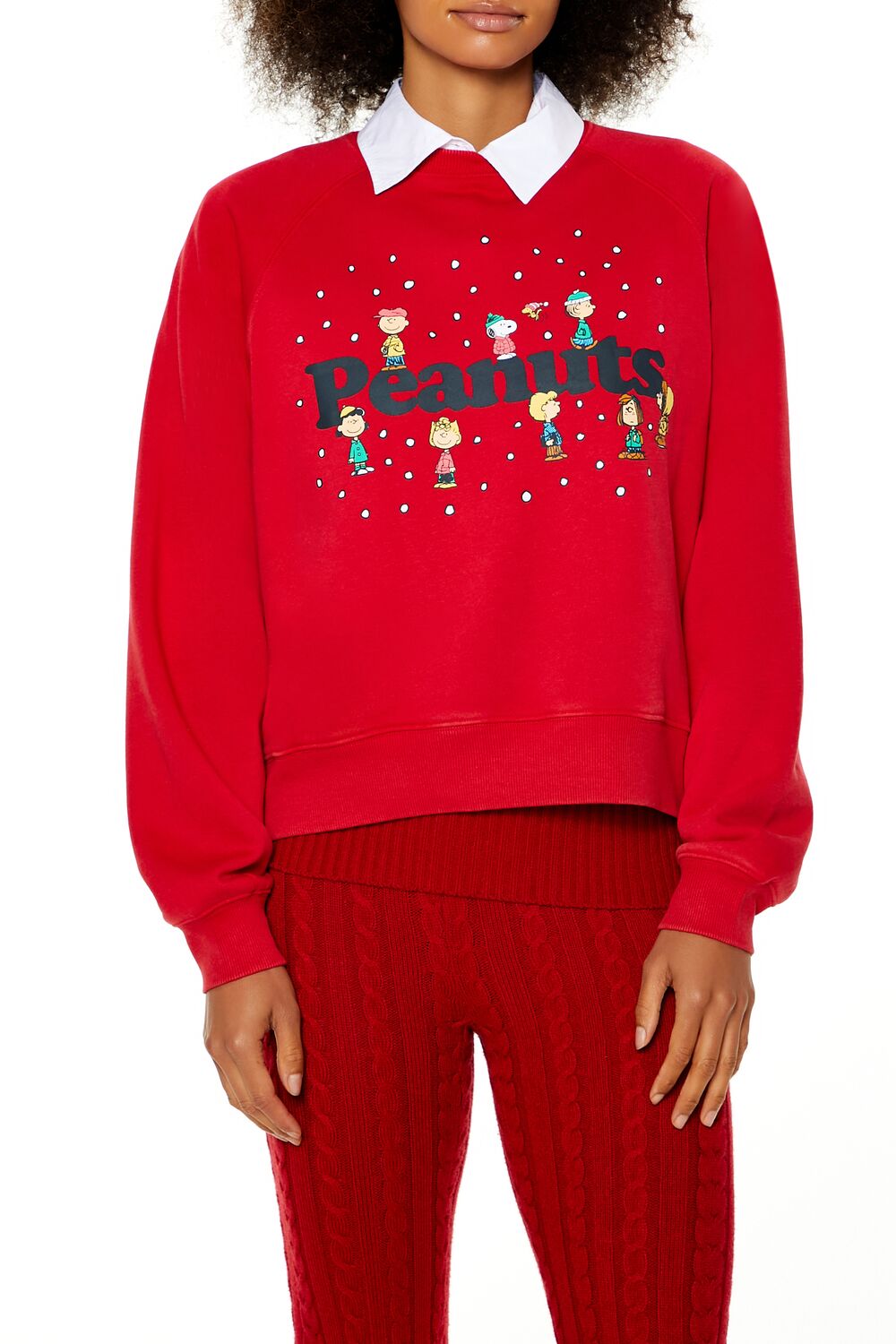 Peanuts Graphic Fleece Pullover | Forever 21 Women