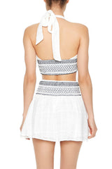 Embroidered Halter Crop Top | Forever 21 Women