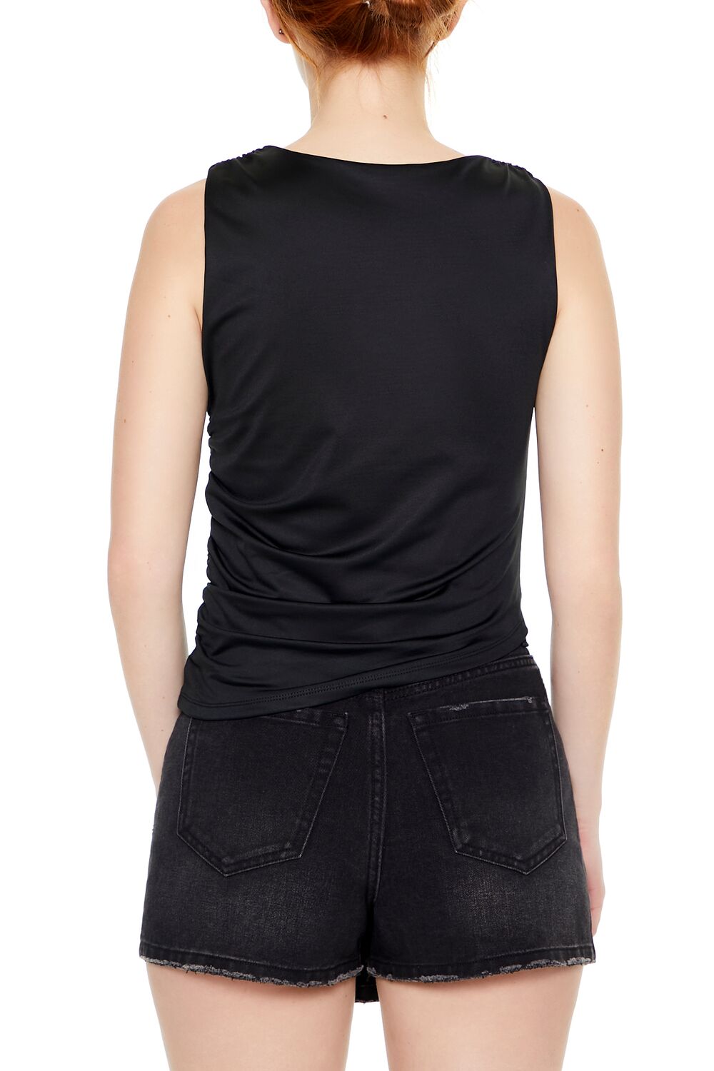Contour Sculpt Asymmetrical Tank Top | Forever 21 Women