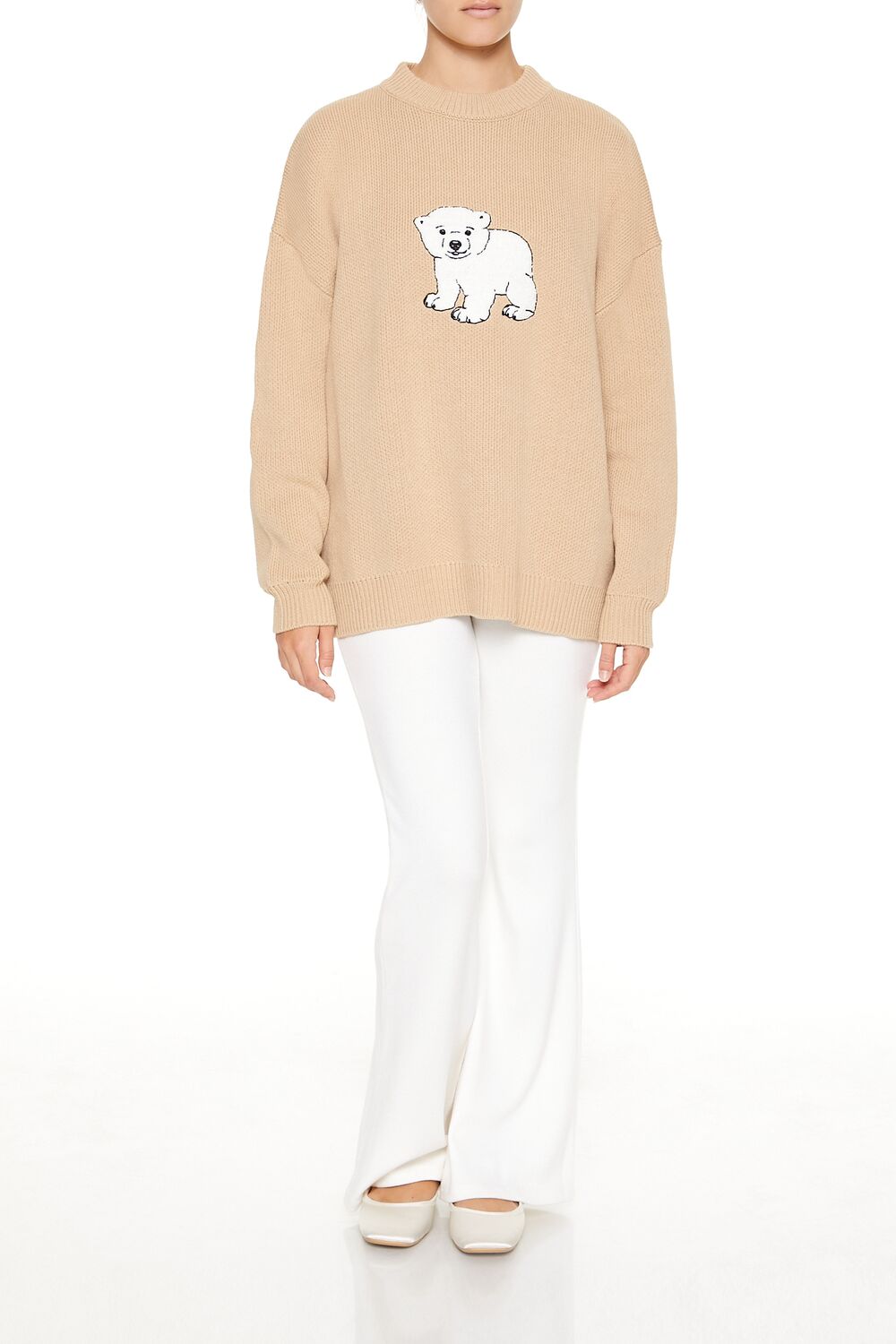 Polar Bear Crew Sweater | Forever 21 Women