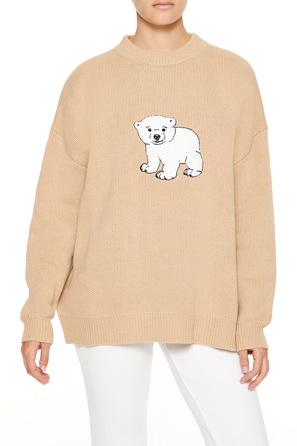 Polar Bear Crew Sweater | Forever 21 Women