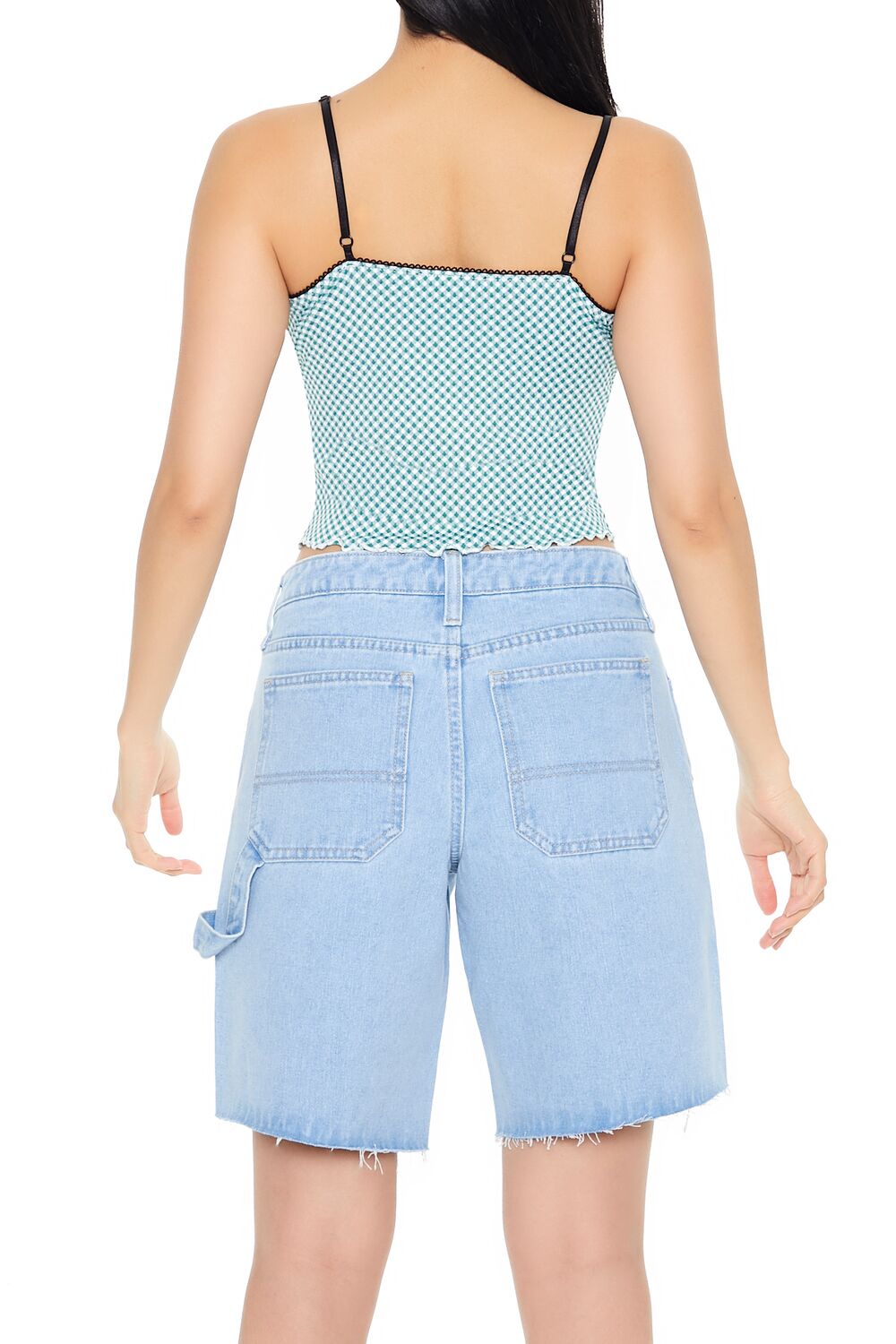Gingham Plaid Cropped Cami | Forever 21 Women