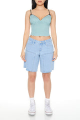Gingham Plaid Cropped Cami | Forever 21 Women