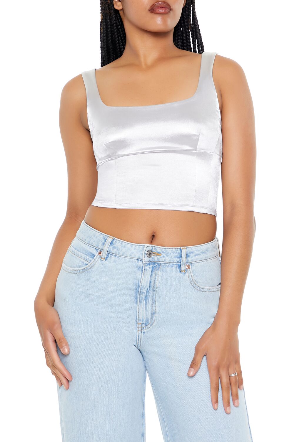 Square-Neck Crop Top | Forever 21 Women