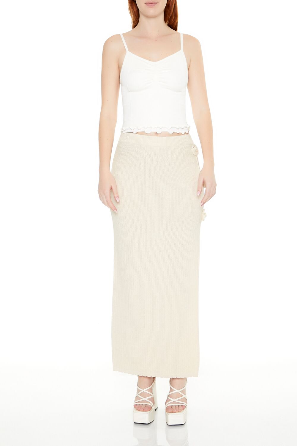 Seamless Lettuce-Edge Cami | Forever 21 Women