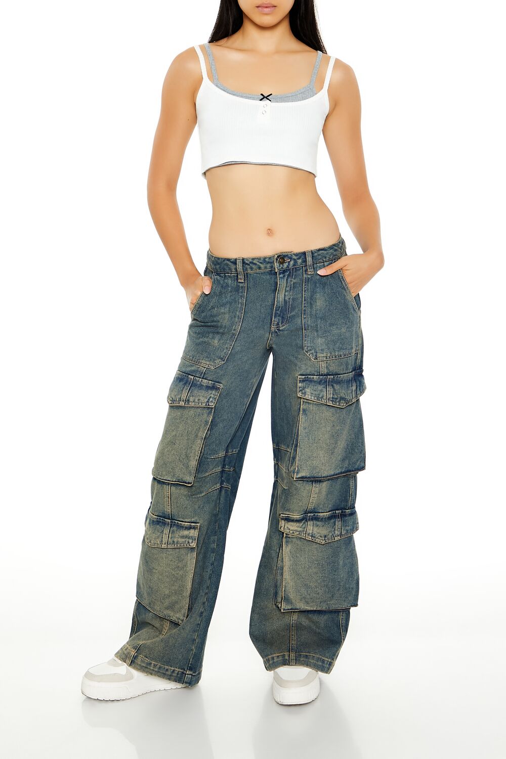 Bow Combo Cropped Cami | Forever 21 Women