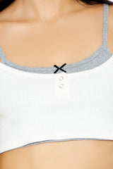 Bow Combo Cropped Cami | Forever 21 Women