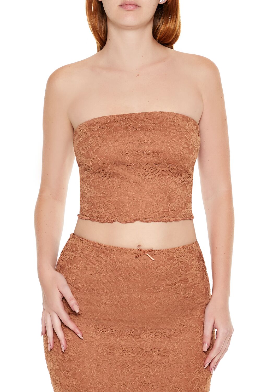 Lace Cropped Tube Top | Forever 21 Women
