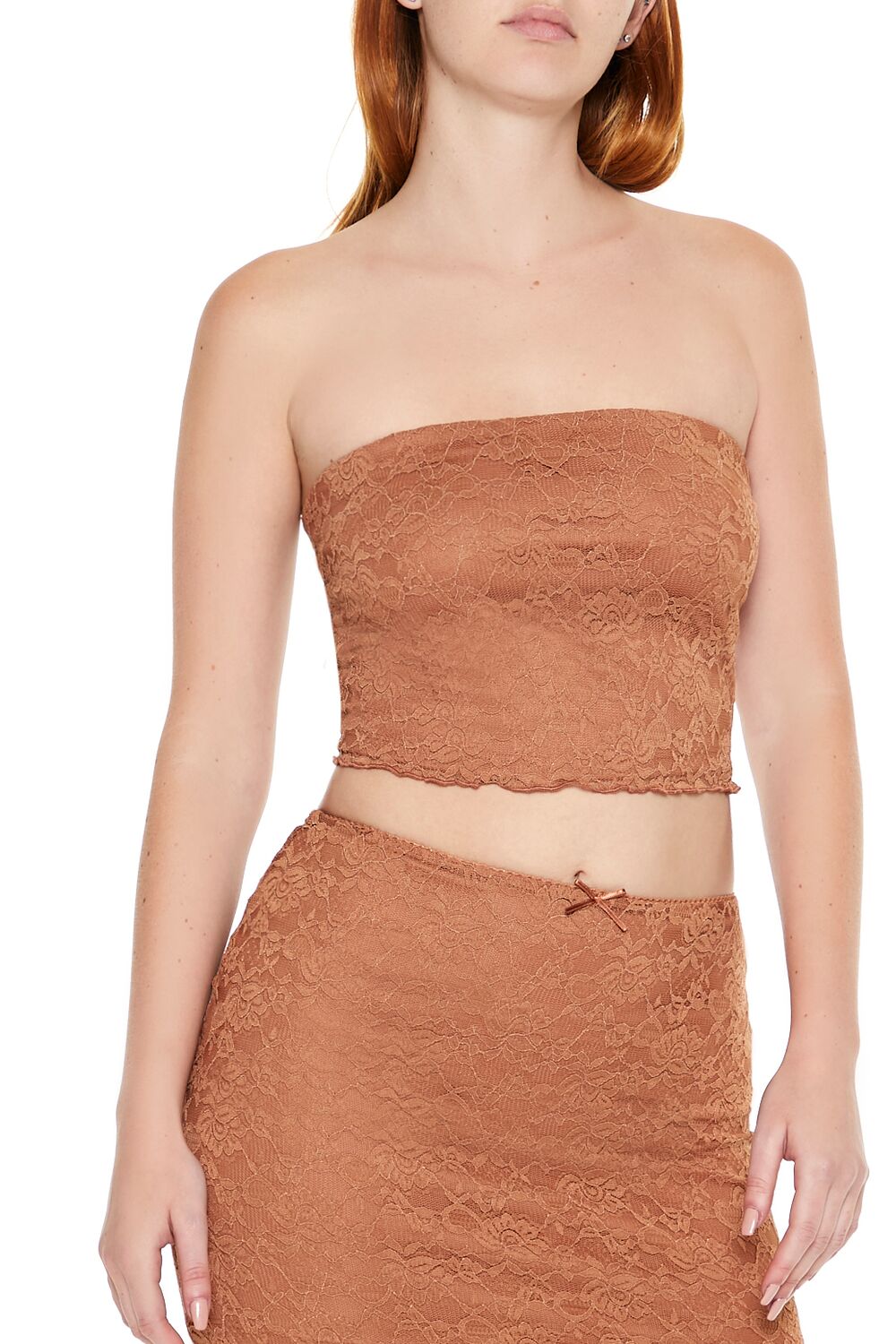 Lace Cropped Tube Top | Forever 21 Women