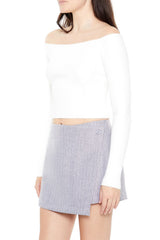 Cropped Off-the-Shoulder Sweater | Forever 21 Women