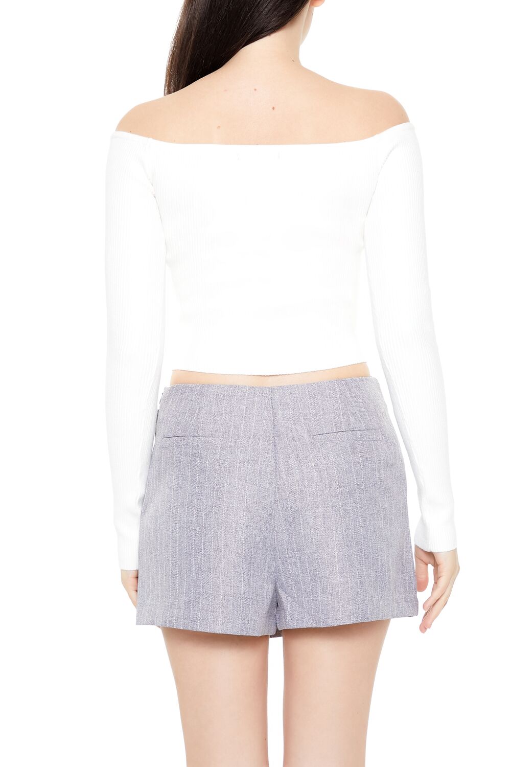 Cropped Off-the-Shoulder Sweater | Forever 21 Women