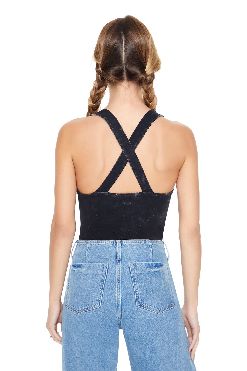 Crisscross Tank Bodysuit | Forever 21 Women