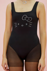 Hello Kitty Rhinestone Bodysuit | Forever 21 Women