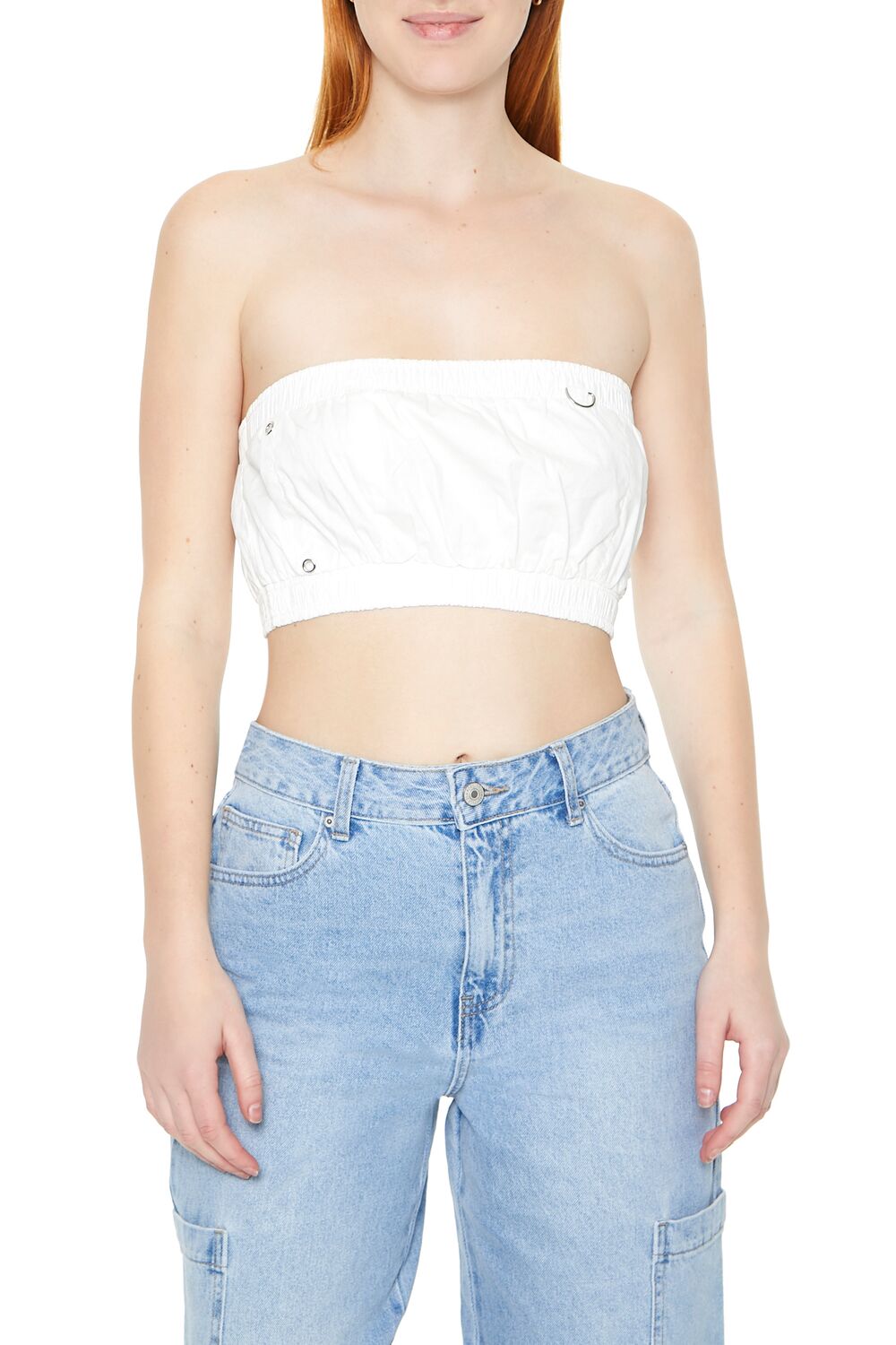 D-Ring Grommet Bandeau | Forever 21 Women