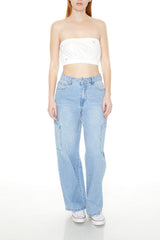 D-Ring Grommet Bandeau | Forever 21 Women