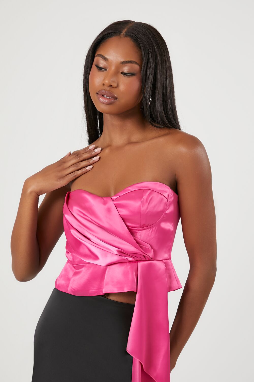 Sweetheart Satin Tube Top | Forever 21 Women