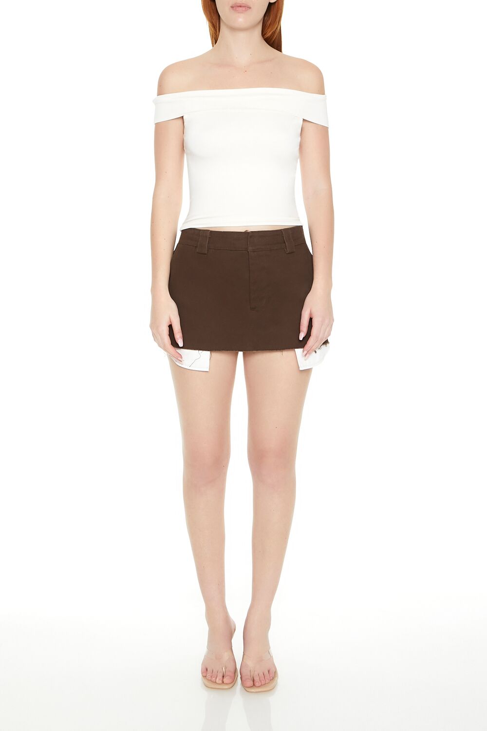 Off-the-Shoulder Fitted Top | Forever 21 Women