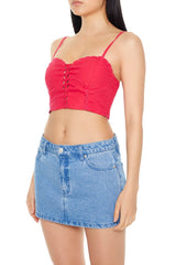 Crisscross Bustier Cropped Cami | Forever 21 Women