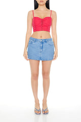 Crisscross Bustier Cropped Cami | Forever 21 Women
