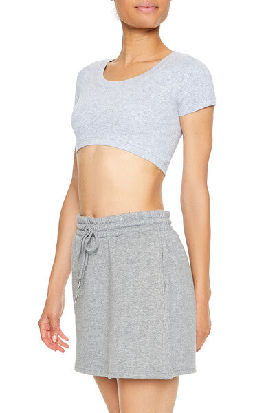Active Seamless Cropped Tee | Forever 21 Women