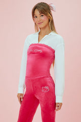 Hello Kitty Velour Tube Top | Forever 21 Women