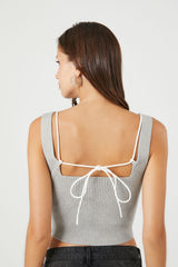 Sweater-Knit Combo Tank Top | Forever 21 Women