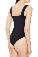 Lace-Trim Bow Bodysuit | Forever 21 Women