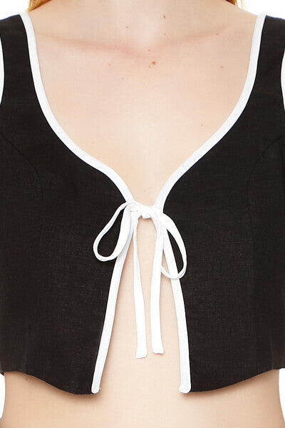 Tie-Front Crop Top | Forever 21 Women