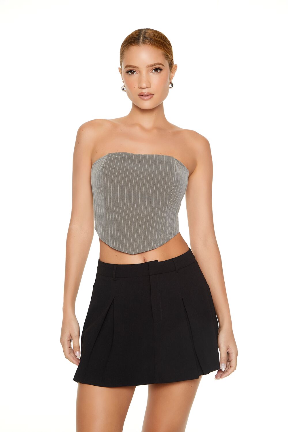 Pinstriped Tube Top | Forever 21 Women