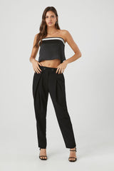 Rhinestone Strapless Crop Top | Forever 21 Women