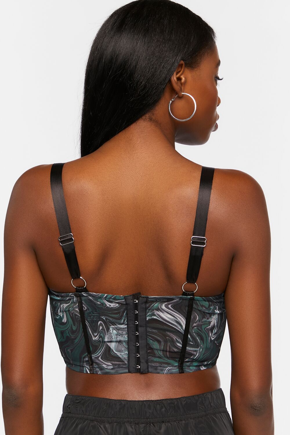 Marble Bustier Crop Top | Forever 21 Women