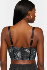 Marble Bustier Crop Top | Forever 21 Women