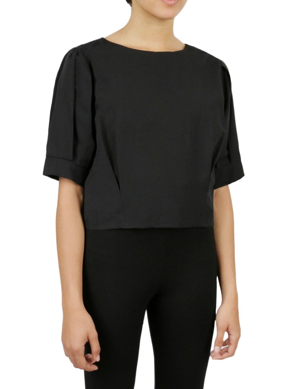Cropped Tie Back Blouse | Forever 21 Women